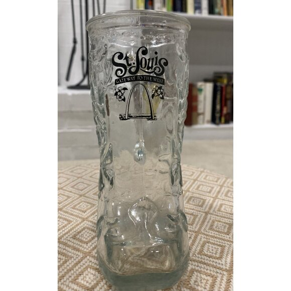 St. Louis Gateway To The West Decorative Glass Boot Mug Shot Glass - Picture 4 of 8